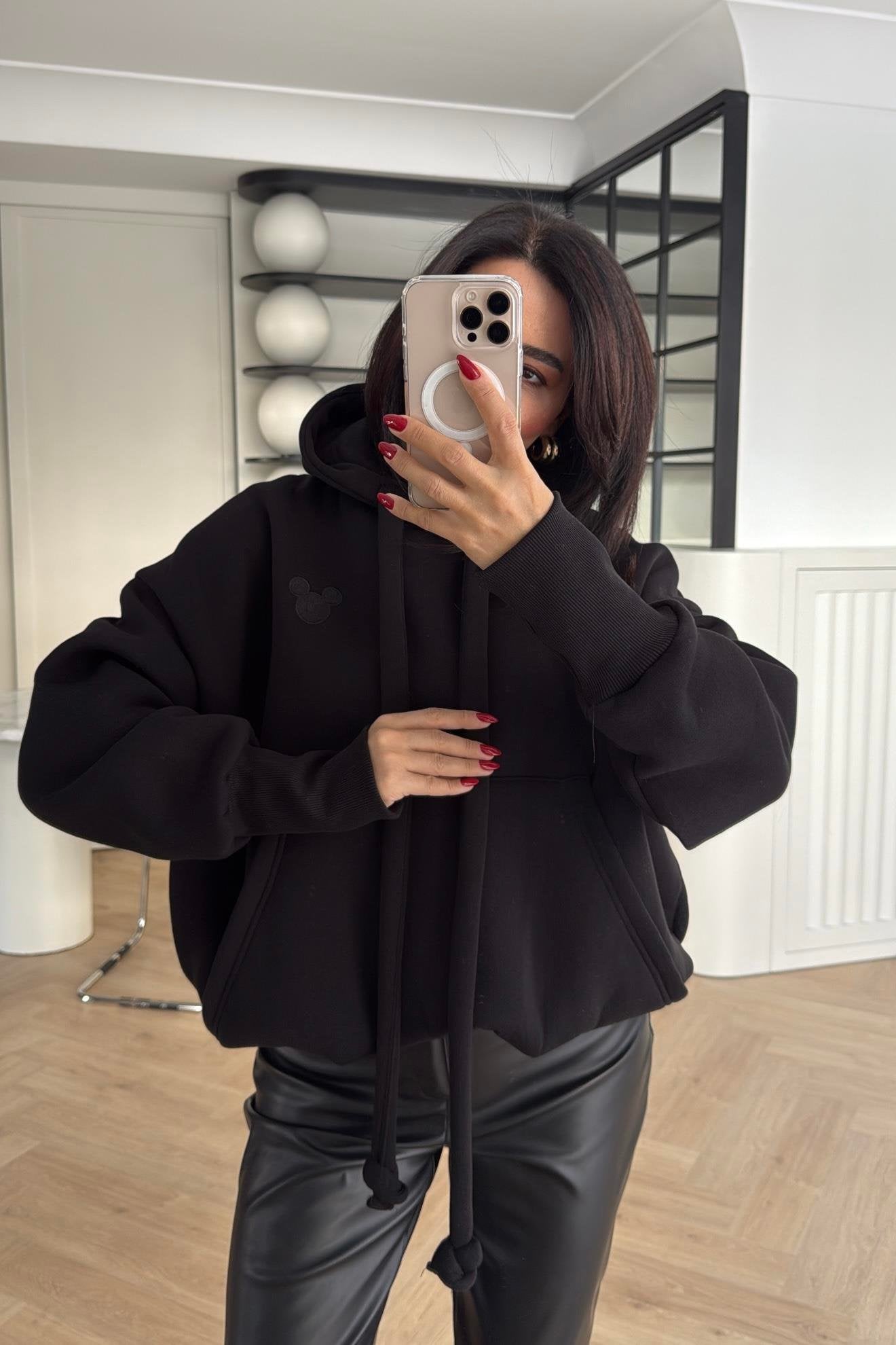 ELLE - Sweat à capuche Signature