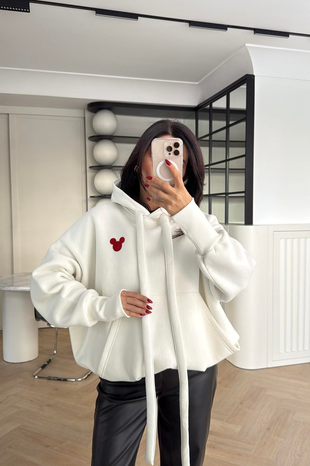 ELLE - Sweat à capuche Signature