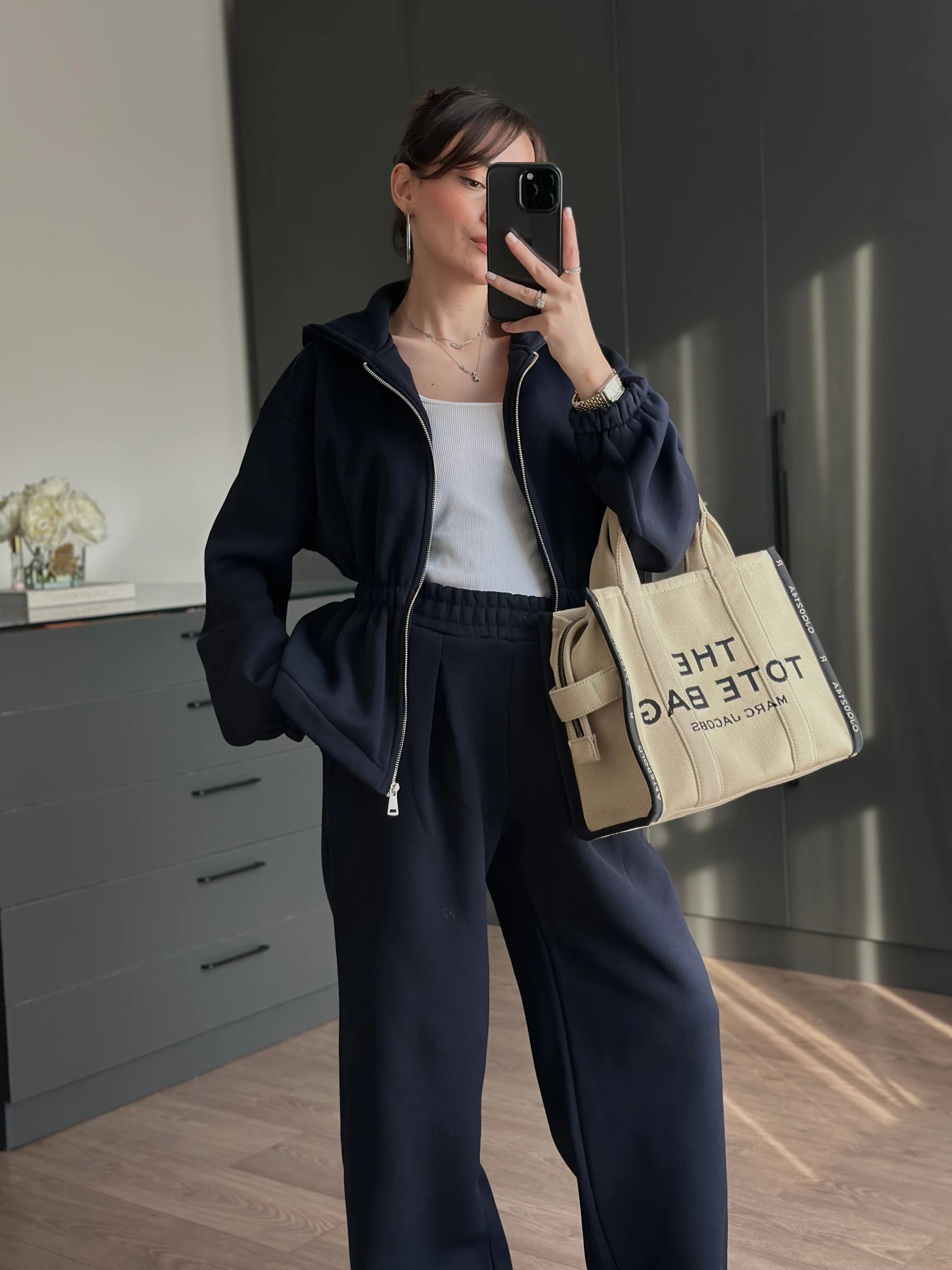 ELLE - Set signature effet molleton