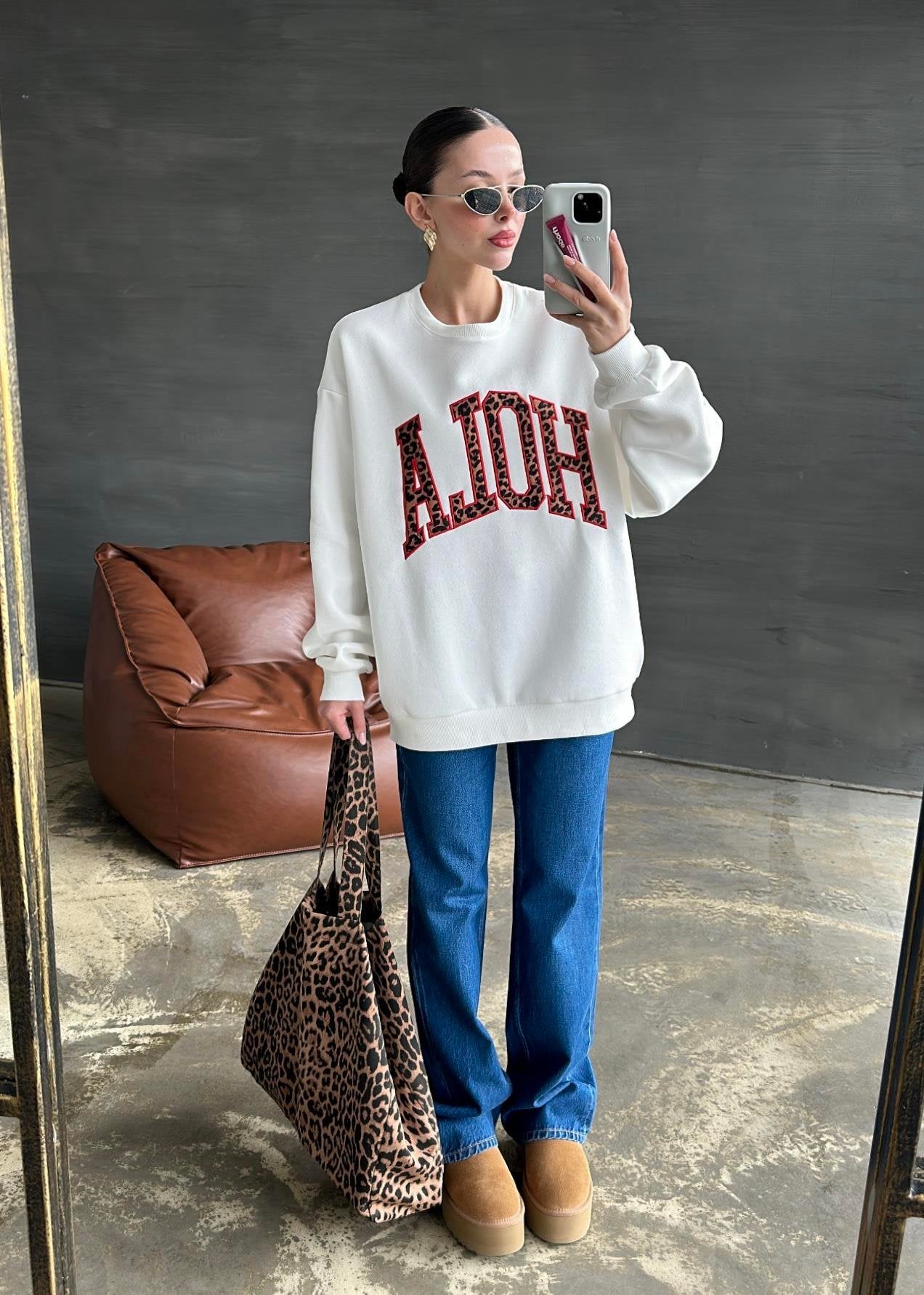 Hola – Sweat à capuche Philosophie de Vie