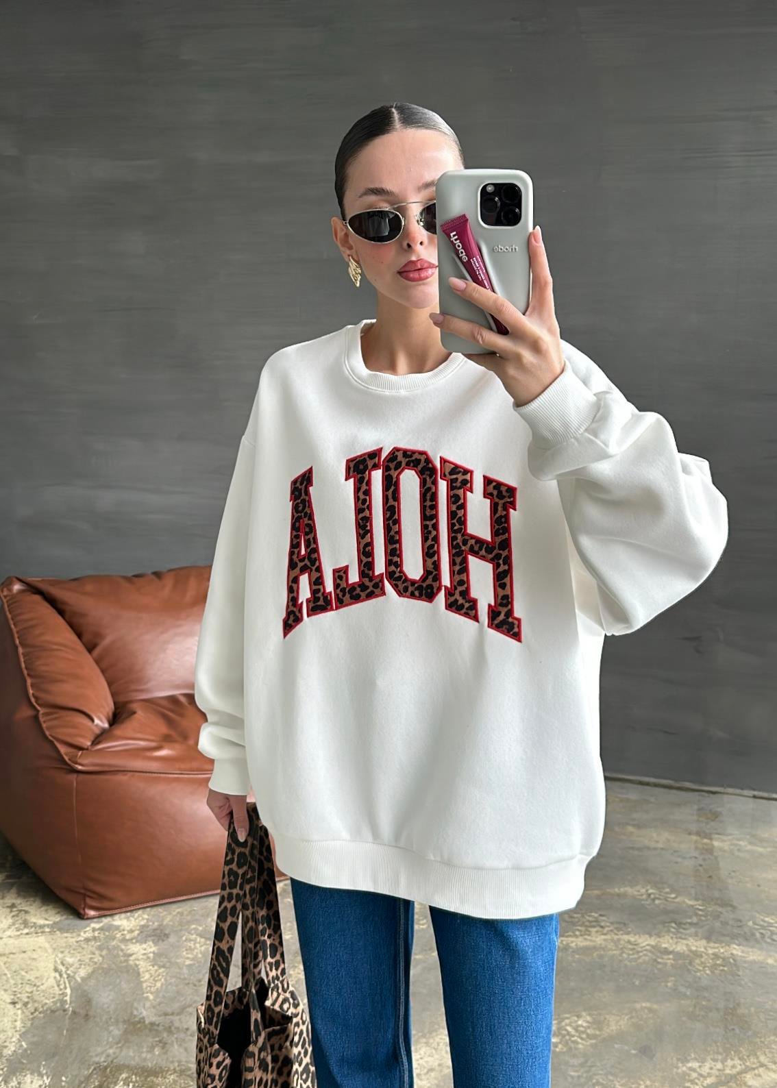 Hola – Sweat à capuche Philosophie de Vie