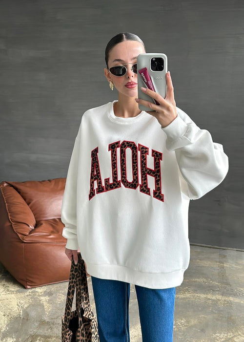 Hola – Sweat à capuche Philosophie de Vie