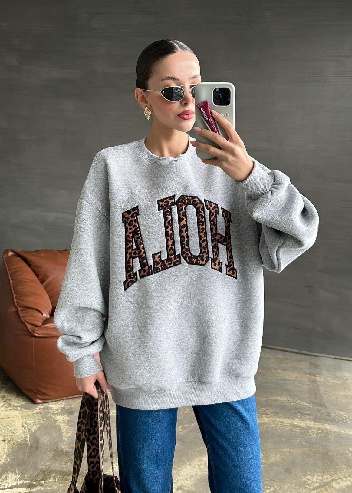 Hola – Sweat à capuche Philosophie de Vie