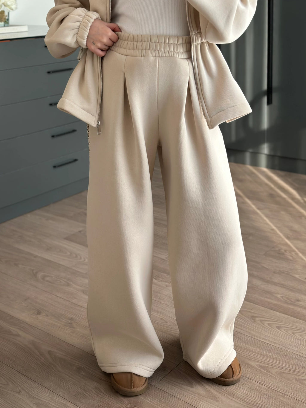 ELLE - Set signature effet molleton