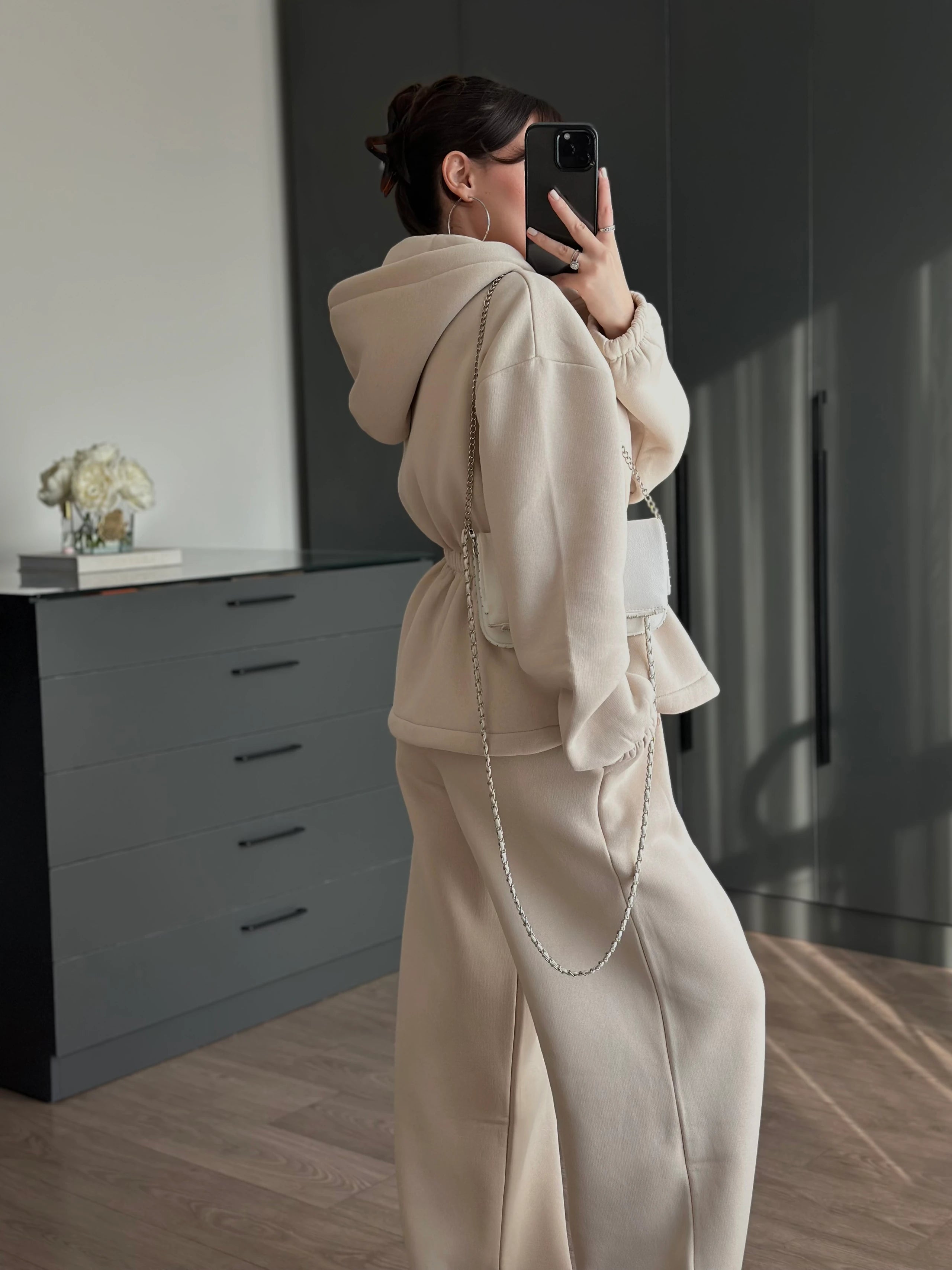 ELLE - Set signature effet molleton